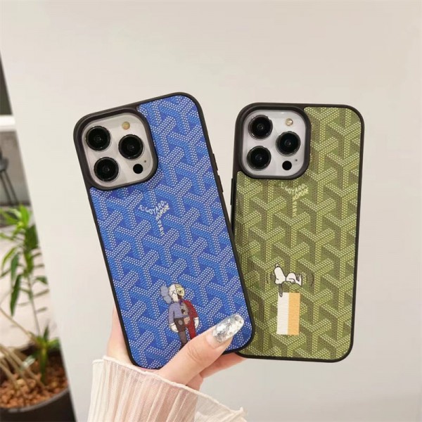 Goyard ゴヤールiphone14 15 plus 15 16 pro max ケース ハイブランド メンズブランド携帯ケーススマートフォンケースパロディ激安スマホケースストラップ ブランド携帯カバー手帳型スマホケースアイフォン14 15 16カバー格安