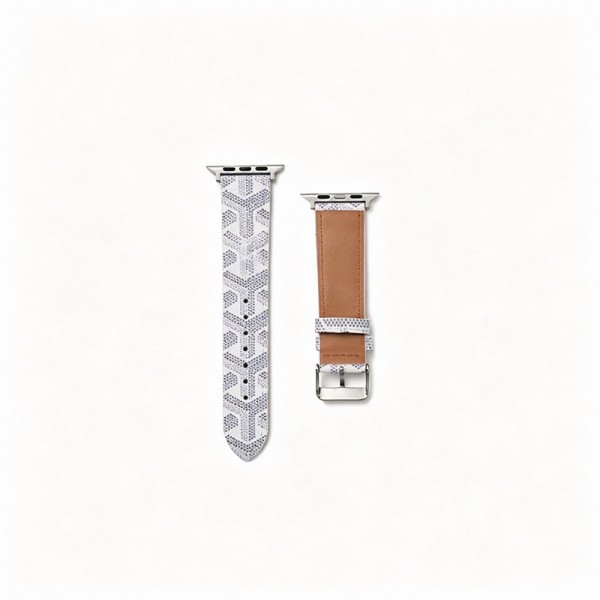 Goyard ゴヤールブランド Apple Watch 12 ultra4 11 ultra3 10 9 ultra2 バンド 華奢革 交換バンドハイブランドアップルウォッチ 12/ultra4/Ultra3/11/10 9 8/se2革ベルト 耐久性男性向けアップルウオッチ12 11 10 se3 9 se2/7 8 スポーツベルト 上質ブランドiwatch 12 11 7 8 9 10 バンド 丈夫
