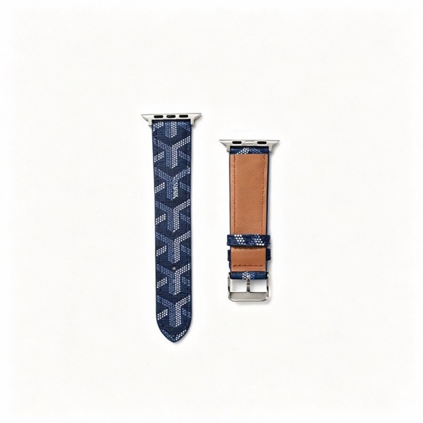 Goyard ゴヤールブランド Apple Watch 12 ultra4 11 ultra3 10 9 ultra2 バンド 華奢革 交換バンドハイブランドアップルウォッチ 12/ultra4/Ultra3/11/10 9 8/se2革ベルト 耐久性男性向けアップルウオッチ12 11 10 se3 9 se2/7 8 スポーツベルト 上質ブランドiwatch 12 11 7 8 9 10 バンド 丈夫