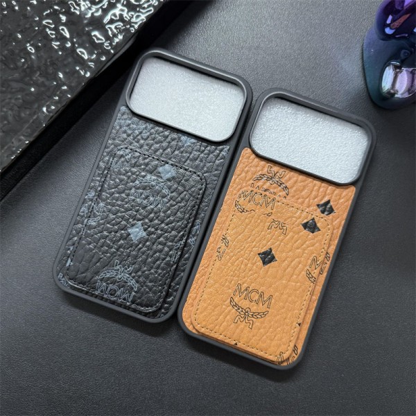 MCM エムシーエムiphone 18 pro max 18 pro 17 air 16pro 15 plus 15 14 pro max ケース ハイブランド モノグラム柄 20代 ソフトTPU スマホケースストラップ ブランド携帯カバー iphone 18 18 pro max ケース 持ち運び楽々