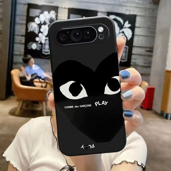 COMME des GARCONS コムデギャルソンiphone 18 pro max 18 pro 17 air 16pro 15 plus 15 14 pro max ケース ハイブランド 手帳型 大人女子 合成皮革 スマホケースストラップ ブランド携帯カバー iphone 18 18 pro max ケース 高見え