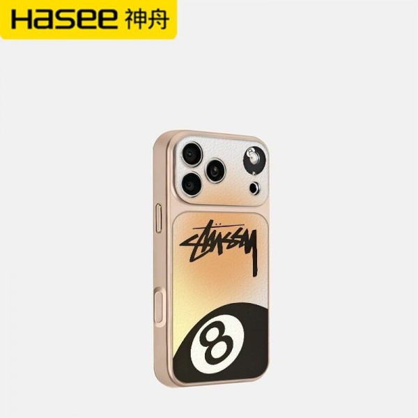 Stussy ステューシーiphone 18 pro max 18 pro 17 air 16pro 15 plus 15 14 pro max ケース ハイブランド レザー調 メンズ 本革調レザー スマホケースストラップ ブランド携帯カバー iphone 18 18 pro max ケース 収納力抜群