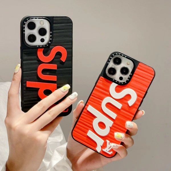 Supreme シュプリーム LV ルイヴィトン iphone15 pro 15ケース ブランド コピーブランド携帯ケーススマートフォンケースパロディ激安スマホケースストラップ ブランド携帯カバー手帳型スマホケースアイフォン14 15カバー格安