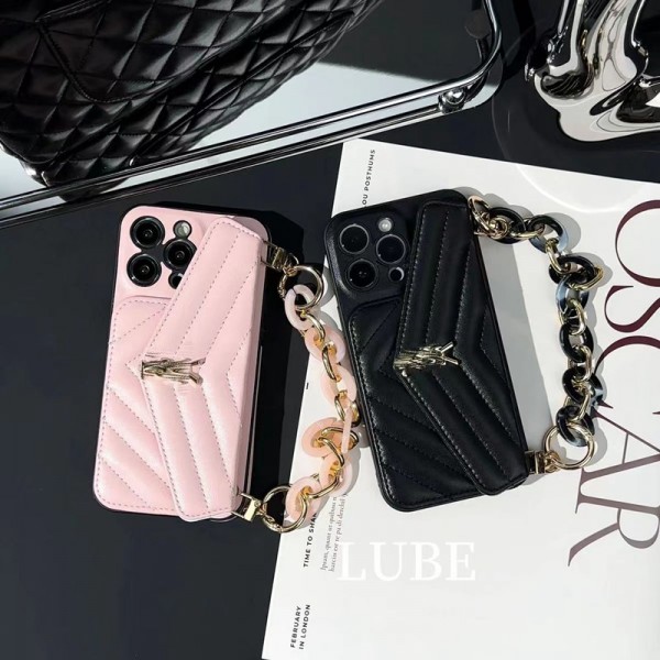 Ysl イブサンローランiphone15 plus 15 pro max ケース ハイブランド メンズiphone 13 14 15ケース 人気ブランド 女子iphone15 pro 15ケース ブランド コピーブランド スマホショルダー アイフォン15 14 plus 13 pro max 12 11