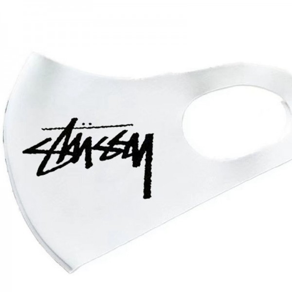 Stussy ステューシー洗えるマスクブランドブランド繰り返しマスクハイブランド男性女性マスクアパレルブランド マスク