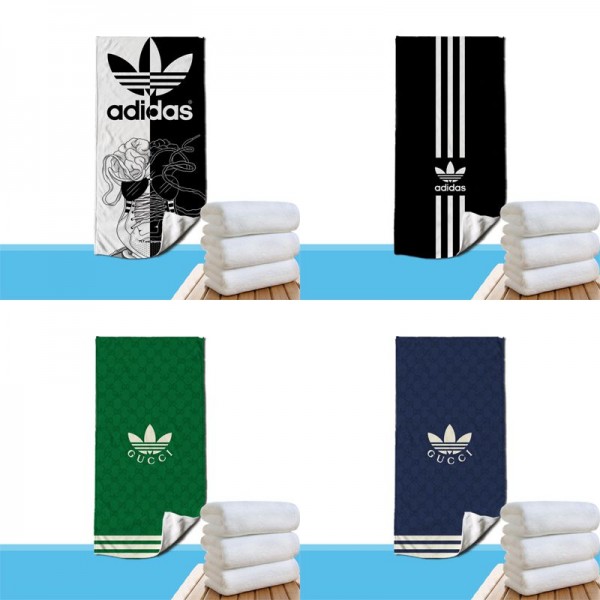 Adidas アディダスブランドスポーツタオル メンズメンズフェイスタオル 運動タオルハイブランドシャワータオル 大幅 吸水タオルタオルブランド 人気 女性