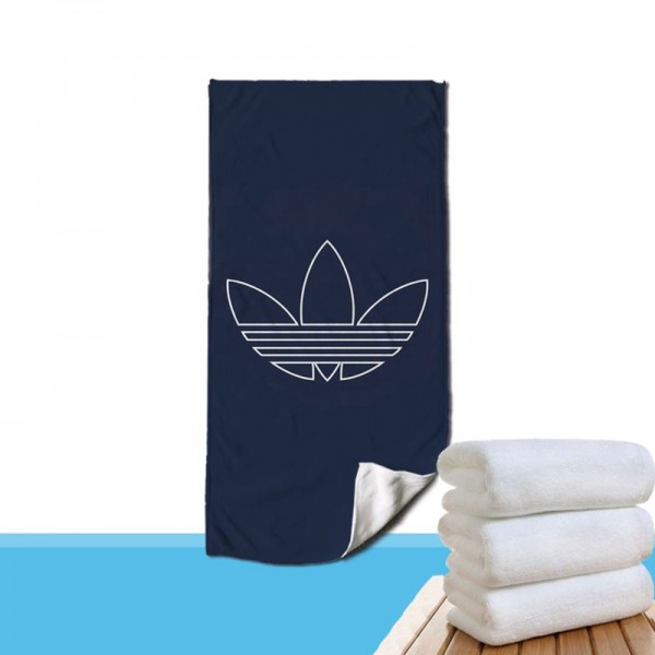 Adidas アディダスブランドスポーツタオル メンズメンズフェイスタオル 運動タオルハイブランドシャワータオル 大幅 吸水タオルタオルブランド 人気 女性
