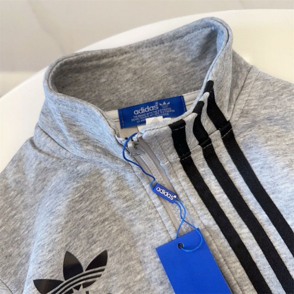 Adidas アディダスハイブランド子供 ジャージ 男の子 上下セット スウェット 長袖 2点セット 子供服 男の子 90 - 150cm スポーツウェア セットアップ パーカー フード付き トレーナー キッズ ダンス衣装 ジュニア 春秋 運動着