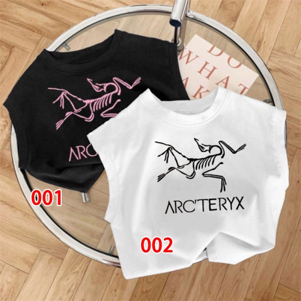 ブランドARCTERYX無袖tシャツハイブランド アークテリクスキッズ タンクトップ ノースリーブ インナー 子供服 ベビー服 男の子 女の子 80¬150cm プリント柄- トップス 綿100％ 夏服