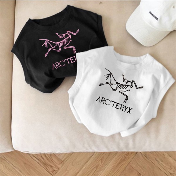 ブランドARCTERYX無袖tシャツハイブランド アークテリクスキッズ タンクトップ ノースリーブ インナー 子供服 ベビー服 男の子 女の子 80¬150cm プリント柄- トップス 綿100％ 夏服
