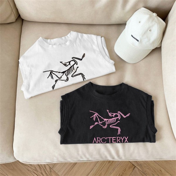 ブランドARCTERYX無袖tシャツハイブランド アークテリクスキッズ タンクトップ ノースリーブ インナー 子供服 ベビー服 男の子 女の子 80¬150cm プリント柄- トップス 綿100％ 夏服