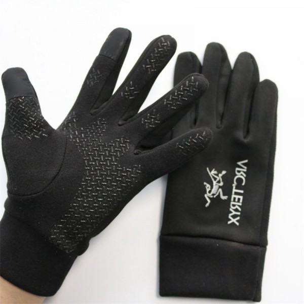 ブランドArc'teryxアウトドアグローブ 防寒手袋 メンズ 防風保温 裏起毛 冬 アークテリクス保温 グローブ 自転車 耐磨耗性 滑り止め 通勤 通学 バイクスポーツ ランニング 釣り 作業 スキー メンズ レディース