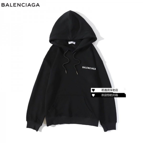 バレンシアガ パーカー ハイブランド Balenciaga春秋 純綿 長袖シャツ プルオーバー レディースメンズ人気 トレーナー オーバーサイズ ゆったり スウェット 上着