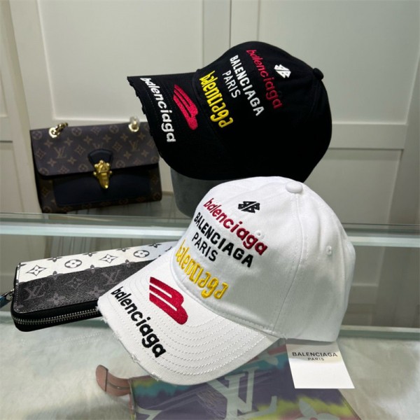 Balenciaga バレンシアガ ブランド 男女兼用 日焼けキャップ ベースボールキャップ 野球帽 カジュアル CAP 帽子 アウトドア スポーツ キャップ 帽子 メンズ レディース