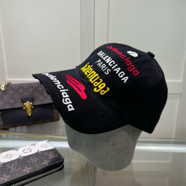 Balenciaga バレンシアガ ブランド 男女兼用 日焼けキャップ ベースボールキャップ 野球帽 カジュアル CAP 帽子 アウトドア スポーツ キャップ 帽子 メンズ レディース