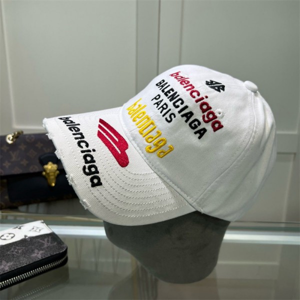 Balenciaga バレンシアガ ブランド 男女兼用 日焼けキャップ ベースボールキャップ 野球帽 カジュアル CAP 帽子 アウトドア スポーツ キャップ 帽子 メンズ レディース
