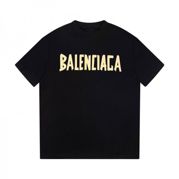 Balenciaga バレンシアガハイブランドtシャツ偽物レディースメンズ韓国 パチモン tシャツ大人の上質Tシャツtシャツ ユニセック ブランド M - 5XL