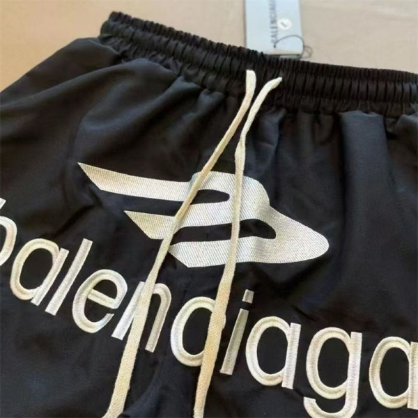 ブランド Balenciagaショートパンツ 五分丈 レディース バレンシアガ 短パン メンズ ショーパン ルームウェア 人気 スポーツ S - 2XL スウェット パンツ 部屋着 ランニング トレーニング ハイウエスト ボードパンツ かわいい ゆったり パンツ