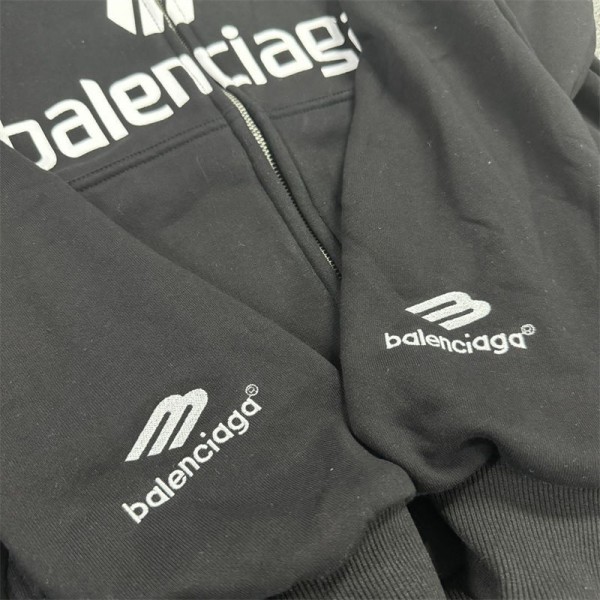 Balenciaga バレンシアガブランドパーカー スウェット トレーナー 大きい サイズ おしゃれ S - XL ジャケット スポーツ フード 付き かっこいい 人気 オシャレ シンプル プルオーバー カジュアル 柔らかい肌触り 快適 カーディガン コート 春服 秋服 冬服