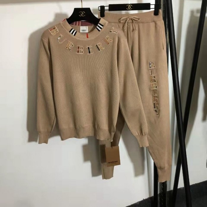 バーバリーブランドニットセーターズボン2点セットBurberry春秋