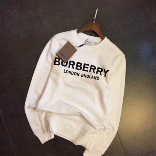 バーバリー パーカーブランドBurberry レディースメンズ 秋冬 プルオーバー コットン 肌に優しい コーデ 長袖シャツ トレーナー 普段着