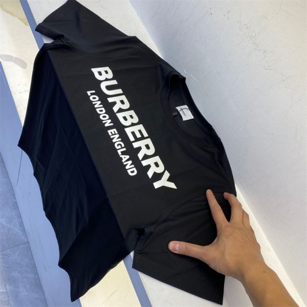 ブランドtシャツカットソー コピーブランドBurberry バーバリーtシャツ上着カジュアルハイブランド半袖tシャツ男女兼用Tシャツカットソーペアカップル20代 30代40代tシャツ 激安パロディ