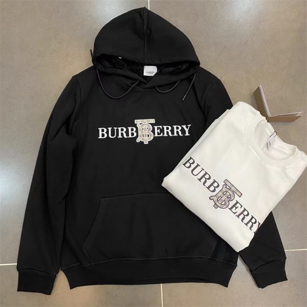 Burberry バーバリーブランドパーカー コピースウェットハイブランド秋冬ブランドトレーナー裏起毛ブランドスウェット上着ゆったり