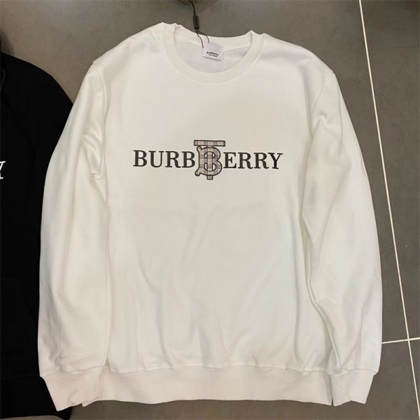 Burberry バーバリーブランドパーカー コピースウェットハイブランド秋冬ブランドトレーナー裏起毛ブランドスウェット上着ゆったり