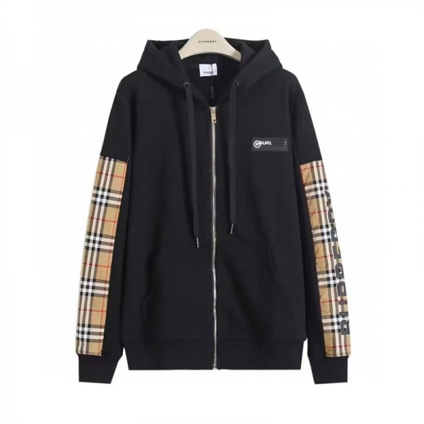 Burberry バーバリー ブランドパーカー コピーハイブランドプルオーバーパーカー偽物ハイブランド秋冬服パーカーブランドスウェット上着ゆったり