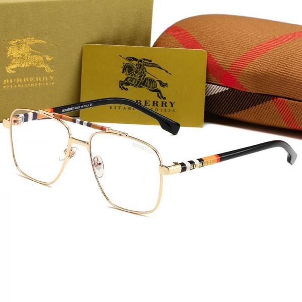 Burberry バーバリー ブランド サングラス  眼鏡 メガネ 高品質 パソコンメガネ ク UVカット クリアレンズ 防ブルーライト ファッション レディース メンズ