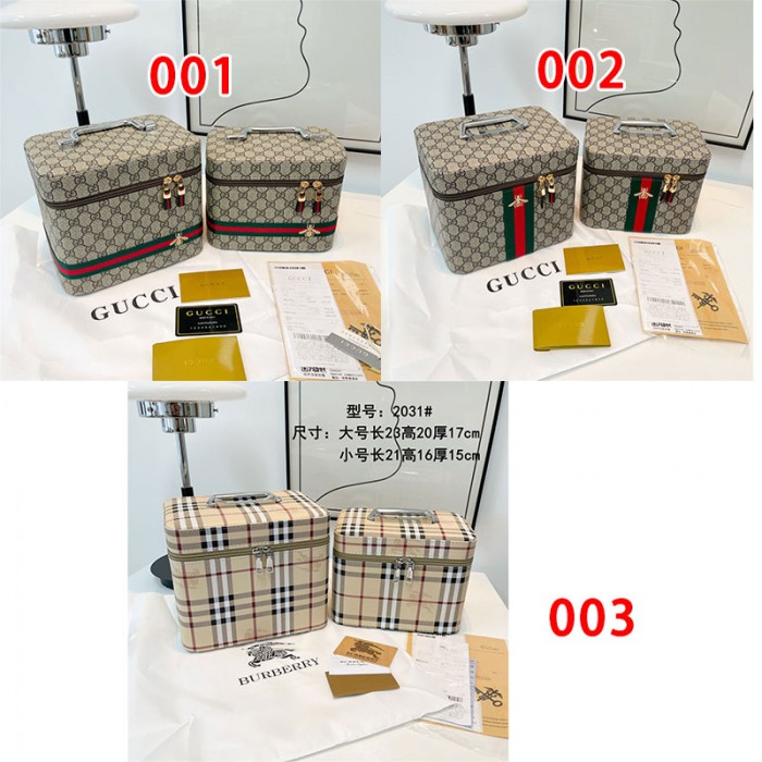 バーバリー 化粧ポーチ 小物入れ ポーチ gucci コスメポーチ 大