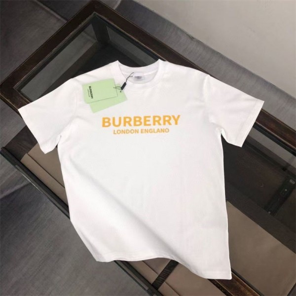 Burberry バーバリー夏tシャツブランドかわいいブランドtシャツ高品質20代 30代40代tシャツ 激安パロディtシャツ ユニセック ブランドS - 4XL