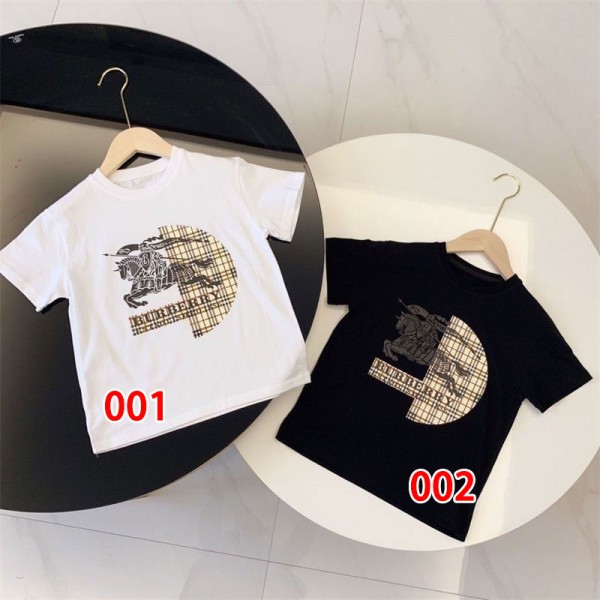 Burberry バーバリー夏tシャツ 子供服 ブランドかわいいブランドキッズのtシャツ高品質ブランド 服 コピー 激安屋20代 30代40代tシャツ 激安パロディ男女兼用100 - 160cm