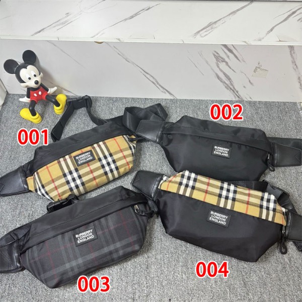 Burberry バーバリーハイブランドボディバッグ ショルダーバッグ 肩掛けバッグ 大容量 軽量 撥水 防犯 スリ対策 止水ファスナー付 多機能 スタイリッシュ 海外旅行 通勤