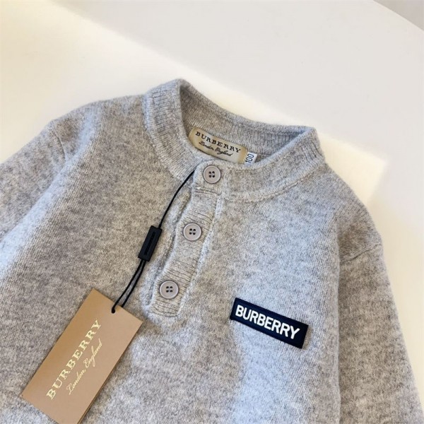 Burberry バーバリーブランド秋 冬 キッズ 男の子 丸首 セーター ニット 長袖 トップス 防寒 トナカイ 90- 150cm 子供服 ジュニア クリスマス プレゼント