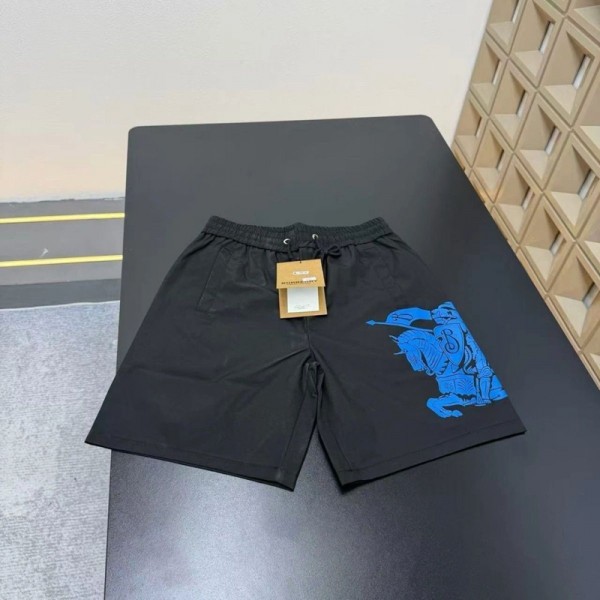 ブランドBurberry バーバリーショートパンツ メンズ スポーツ ビーチパンツ 通気 速乾 撥水 短パン ランニング トレーニング M-5XL ジムウェア 半スボン ポケット付き アウトドア 登山 夏用 海へ