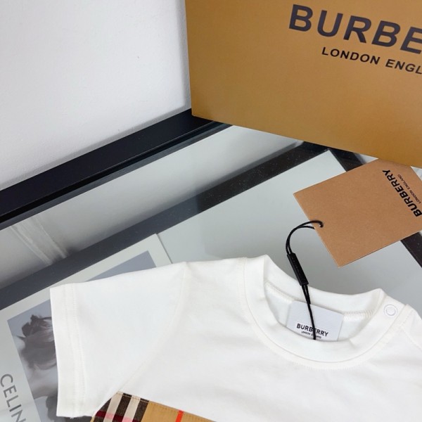 バーバリーブランドBurberry ベビー服 ロンパース 夏 半袖 カバーオール コットン100％ 薄手 赤ちゃん服 Baby 肌着 52¬90cm 下開きタイプ スナップ 新生児服 普段着 可愛い 男の子 バナナ 車 出産祝い プレセント 北欧スタイル