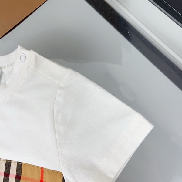 バーバリーブランドBurberry ベビー服 ロンパース 夏 半袖 カバーオール コットン100％ 薄手 赤ちゃん服 Baby 肌着 52¬90cm 下開きタイプ スナップ 新生児服 普段着 可愛い 男の子 バナナ 車 出産祝い プレセント 北欧スタイル