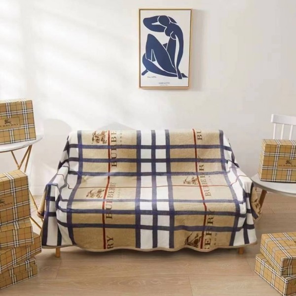Burberry バーバリーハイブランド毛布コピー夏 エアコン毛布 ブランド保温防寒 旅行 昼寝毛布 ブランケット 寝具寝具 エアコン対策 車中 オフィス お昼寝ブランド毛布 激安