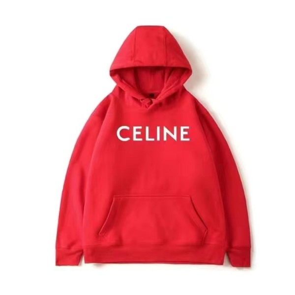 セリーヌ パーカー ブランドパロディCeline ファッション 高品質 プルオーバー フード付き カジュアル オーバーサイズ スウェット 上着 男女兼用