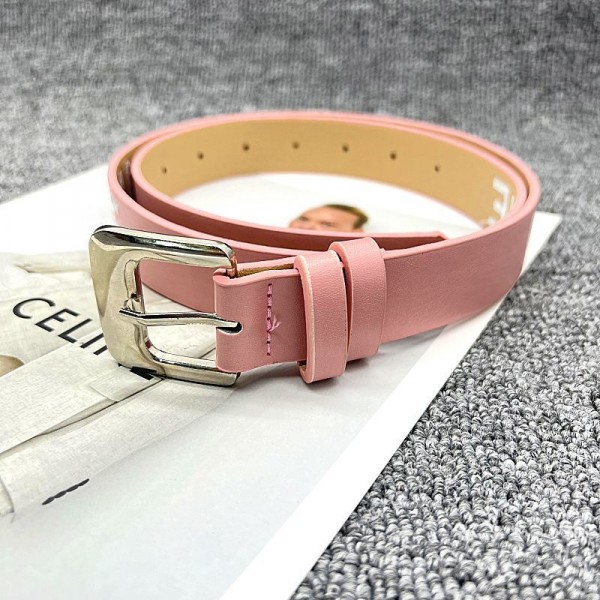 CELINE セリーヌ ベルト シンプル 金具 ファション PU 男女通用