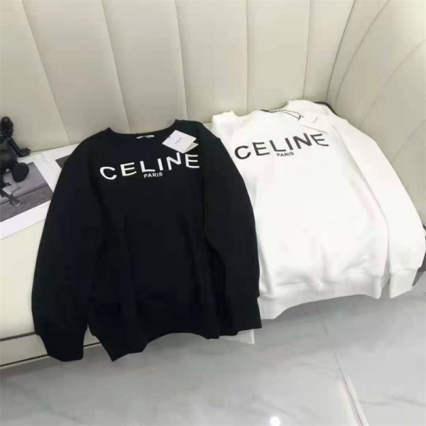 CELINE セリーヌブランドパーカー コピースウェットハイブランド秋冬オーバーサイズパーカーブランドメンズ 服 コピー