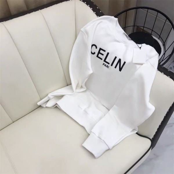 CELINE セリーヌブランドパーカー コピースウェットハイブランド秋冬オーバーサイズパーカーブランドメンズ 服 コピー