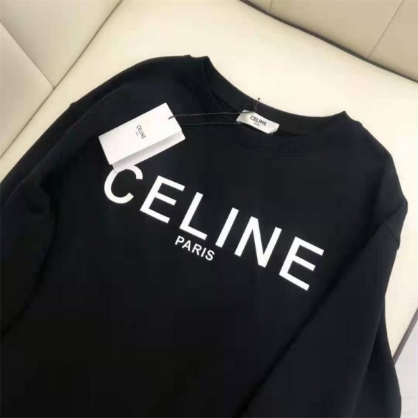 CELINE セリーヌブランドパーカー コピースウェットハイブランド秋冬オーバーサイズパーカーブランドメンズ 服 コピー