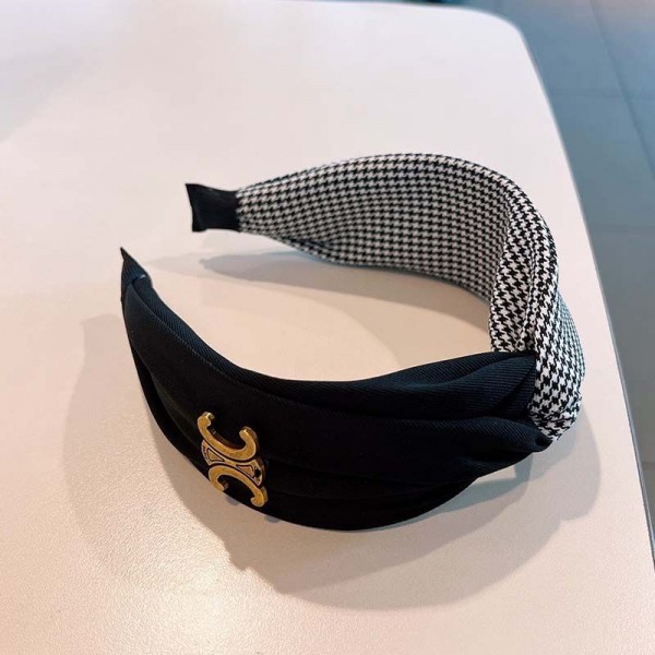 CELINE セリーヌハイブランド ヘアバンド レディース カチューシャ 可愛い ヘアアクセサリー 髪飾り 滑り止め 幅広 ヘアターバン カジュアル ヘッドバンド お風呂/ヨガ/洗顔用に