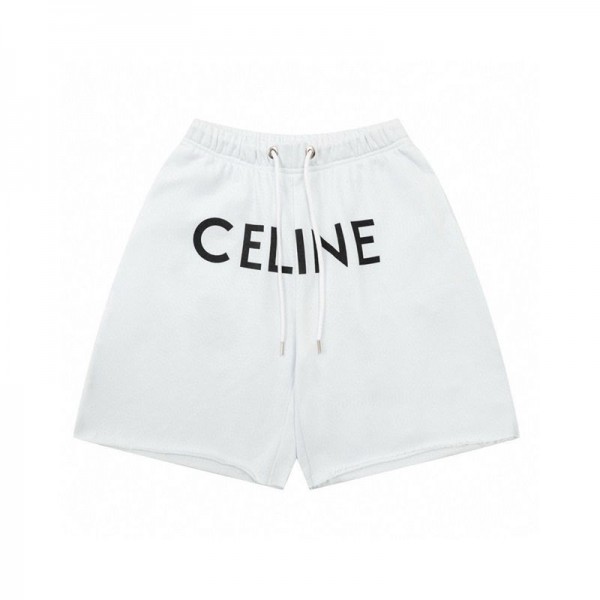 セリーヌハーフパンツ メンズ 冷感 ブランドCeline ドライパンツ 5分丈 接触冷感 クロップドパンツ UVカット 薄手 速乾 涼しい 調整紐 部屋着 おしゃれ 夏服 M - 4XL