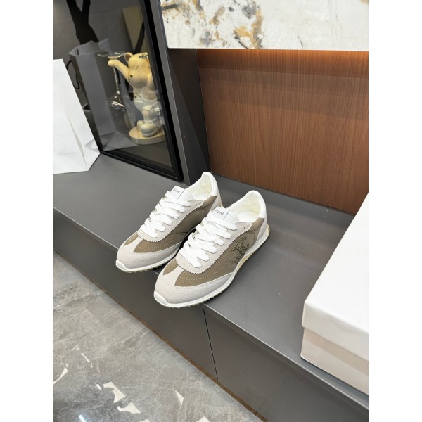 CELINE セリーヌブランドカジュアルシューズレディース スニーカー おしゃれ靴 軽量 クッション性 抗菌 防臭 美脚 カジュアル 225¬250cm デイリー スポーツ ウォーキングレディース ローカット スニーカー