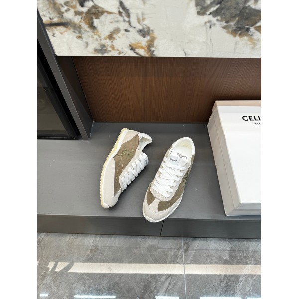 CELINE セリーヌブランドカジュアルシューズレディース スニーカー おしゃれ靴 軽量 クッション性 抗菌 防臭 美脚 カジュアル 225¬250cm デイリー スポーツ ウォーキングレディース ローカット スニーカー