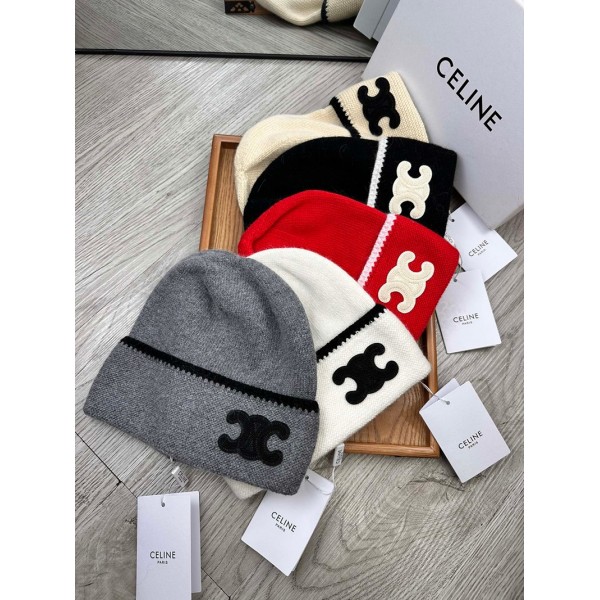 CELINE セリーヌハイブランドニット 帽子 レディース ニットキャップ 春 秋 冬 伸縮性 保温 防寒 通気性 ビーニー ニット帽 登山 旅行 ビーニー フリーサイズ 男女兼用 流行り