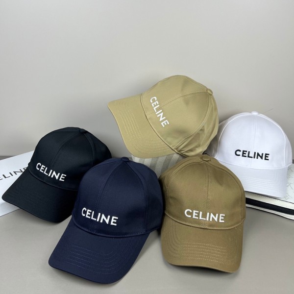 CELINE セリーヌブランド野球帽レディースブランドベースボールキャップ 日焼け止めキャップ ブランド 刺繍ぼうし 女性 ブランド帽子 小顔効果